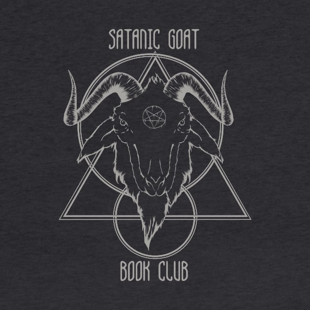 satanic goat book club by olivierlaflamme